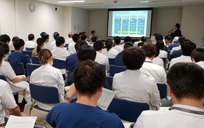 岡山市立市民病院でCMA治験NW概要説明会を行いました